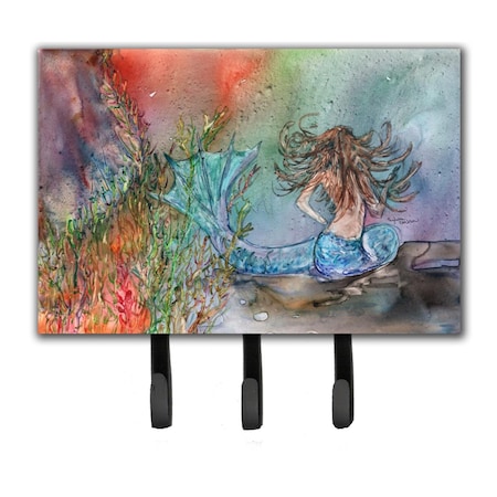 Jensendistributionservices Brunette Mermaid Water Fantasy Leash or Key Holder MI1713907